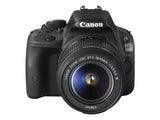 Canon EOS 100D DSLR Camera with EF-S 18-55mm III Lens - Black (18MP, CMOS Sensor) 3 inch Touch Screen LCD